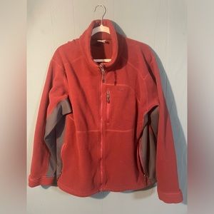 Vintage Nike ACG Fleece Jacket Swoosh Men’s XL Full Zip Orange